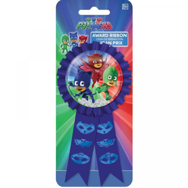 PJ Masks Confetti Pouch Award Ribbon