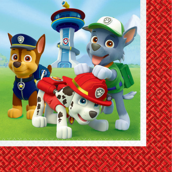 Paw Patrol Lunch Napkins 16PK