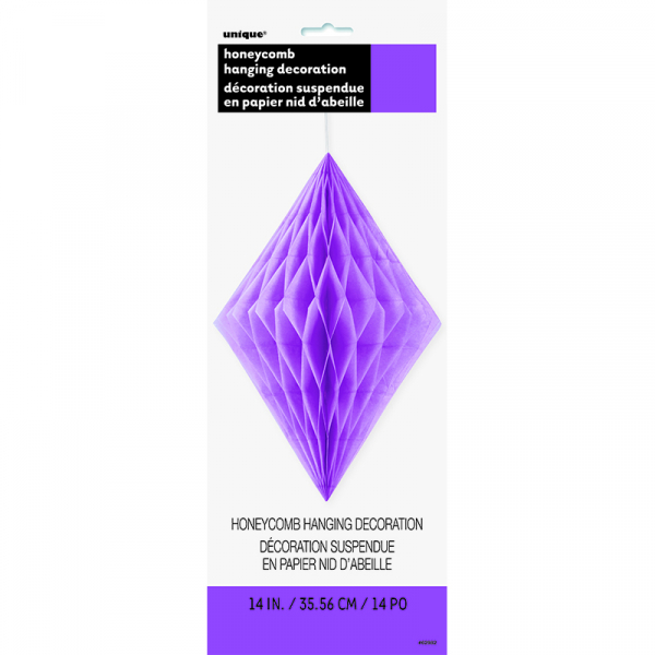 Hanging Decoration Diamond Purple