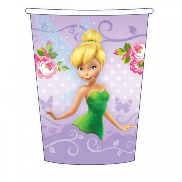 Disney Fairies Cups 266ml 8PK