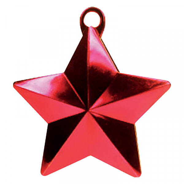 Balloon Weight Star Red