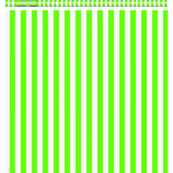 Stripe Lime Green Gift Wrap Roll