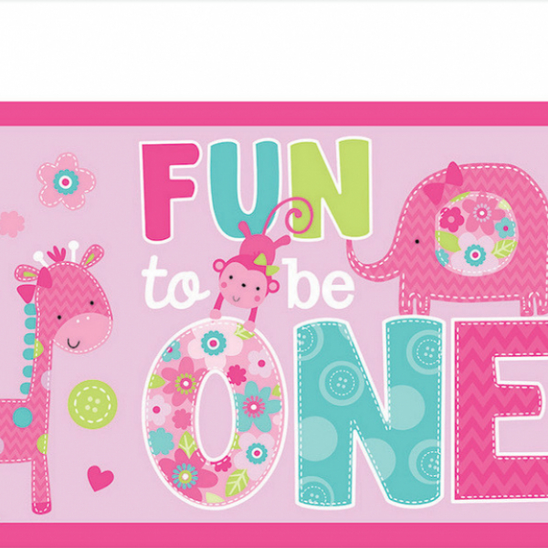 One Wild Girl Plastic Tablecover