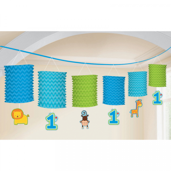 One Wild Boy Lantern Garland