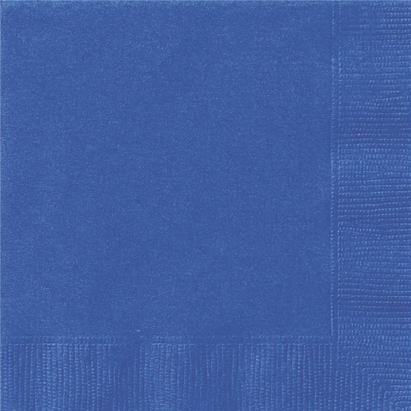 Beverage Napkins Royal Blue 20PK