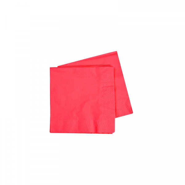 Five Star Lunch Napkin 33cm Coral 40PK