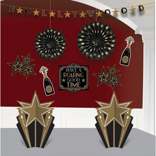 Glitz & Glam Room Decorations Kit 10PK