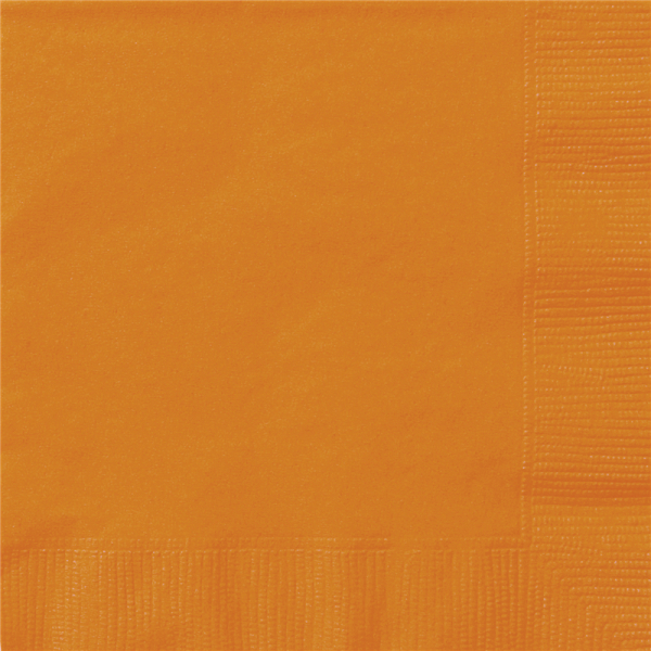 Luncheon Napkin Orange 20PK