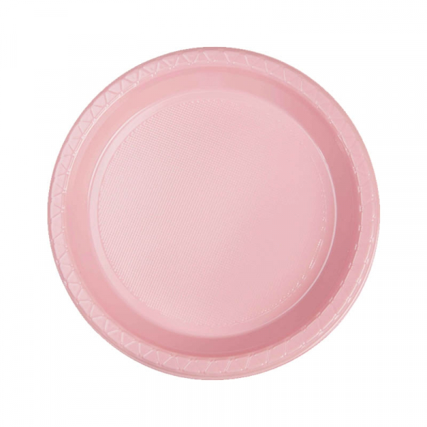 Five Star Round Snack Plate 17cm Classic Pink 20PK