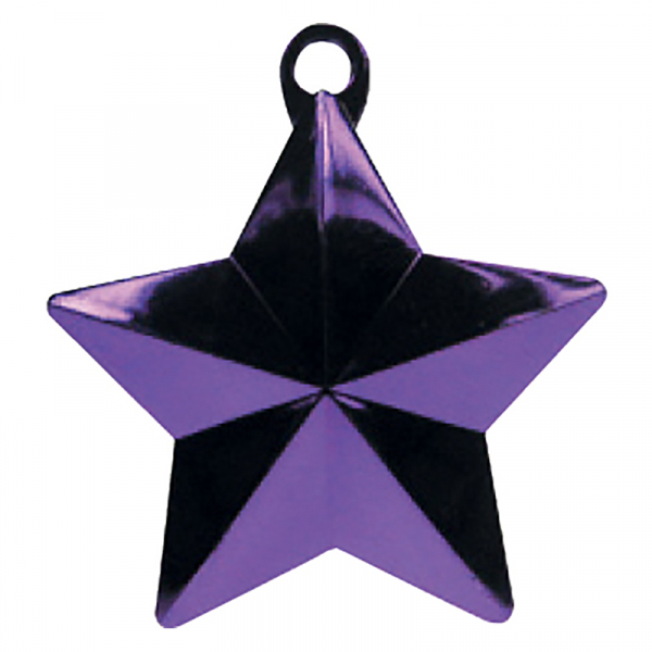 Balloon Weight Star Purple