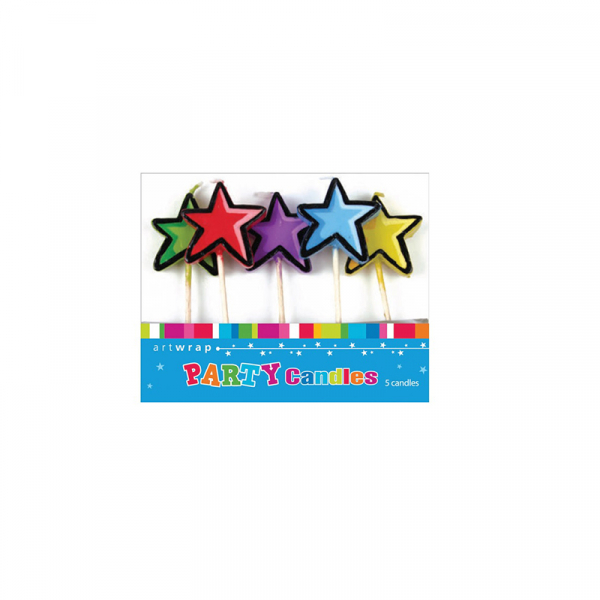 Bright Stars Candle 5PK