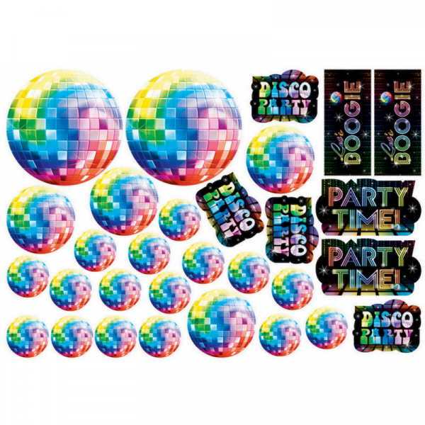 Disco Fever Cutout Value Pack 30PK