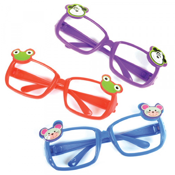 Favour Animal Glasses 3PK