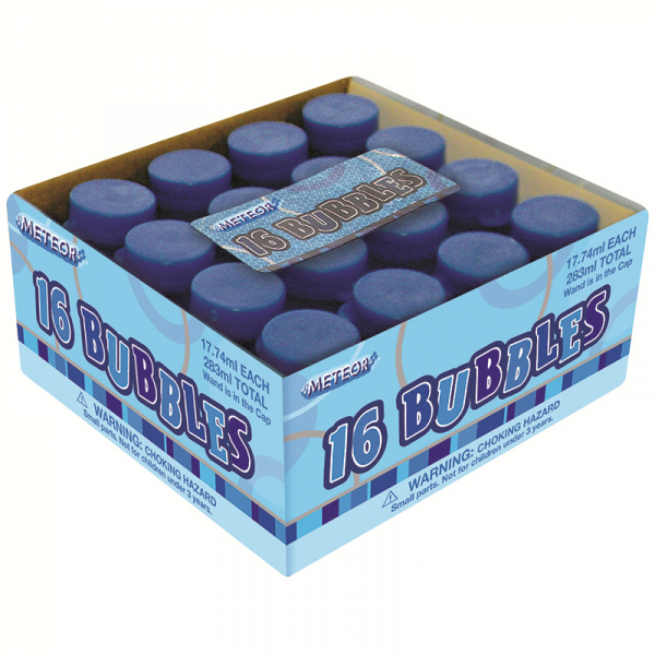 Glitz Birthday Party Bubble Blue 16PK
