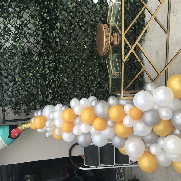 Balloon Garland Champagne Bottle ( Inc Installation )