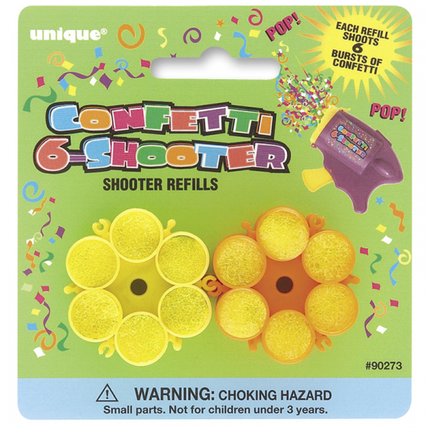 Confetti Shooter Refills 2PK