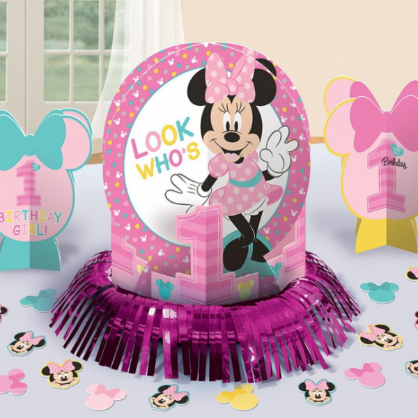 Minnie Fun To Be One Table Decorations Kit