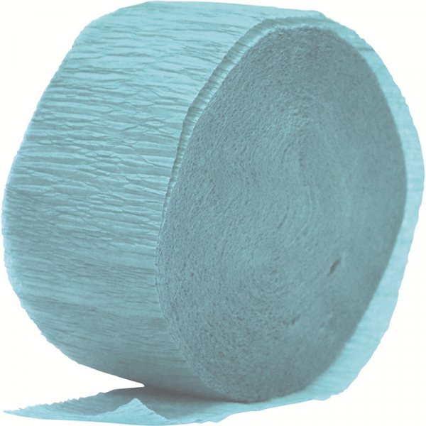 Crepe Paper Streamer 24M Pastel Blue