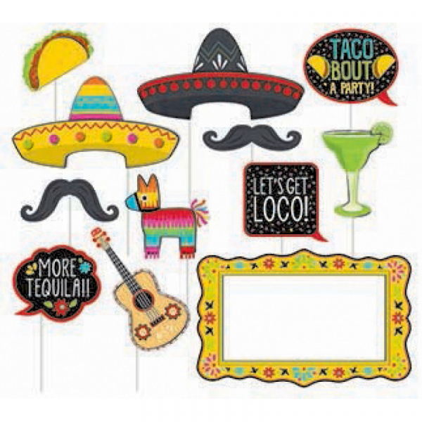 Deluxe Jumbo Photo Props 12PK