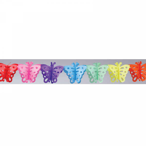 Paper Garland Butterflies 4m