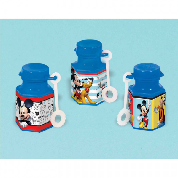 Mickey Mouse On The Go Mini Bubbles Favors 12PK