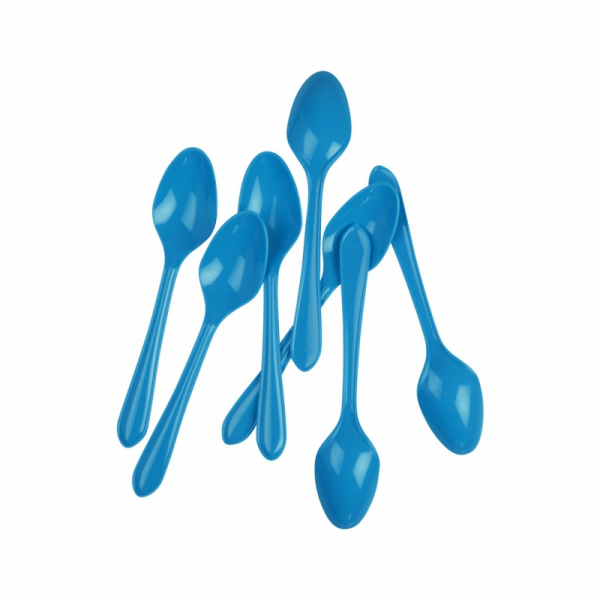 Five Star Dessert Spoon Electric Blue 20PK