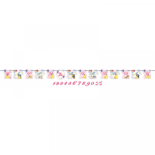 Beauty And The Beast Ribbon Banner