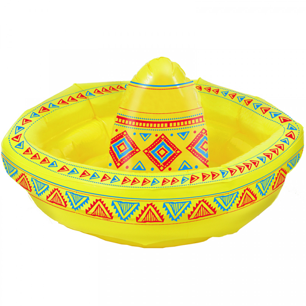 Inflatable Sombrero Drink Cooler