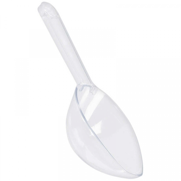 Plastic Scoop-Clear