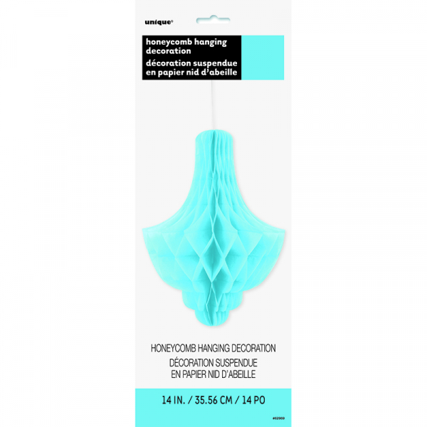 Hanging Decoration Chandelier Pastel Blue