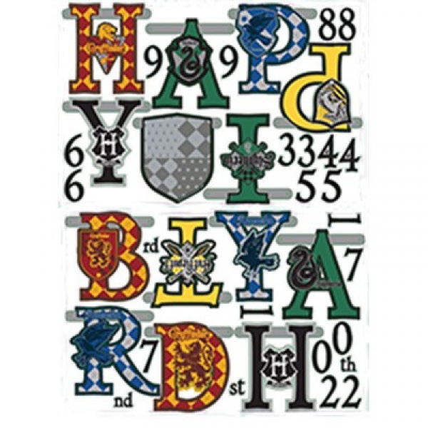 Harry Potter Jumbo Add-An-Age Letter Banner