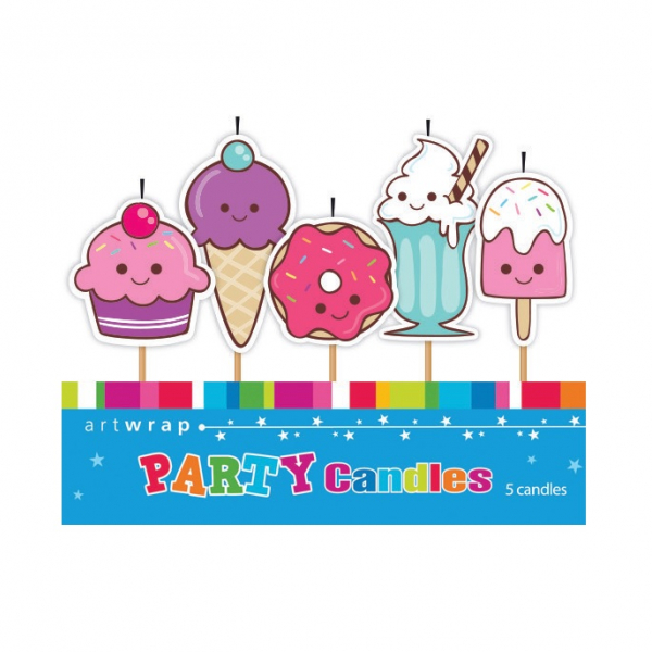 Sweet Treats Candle 5PK