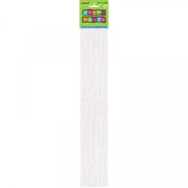 Crepe Paper White