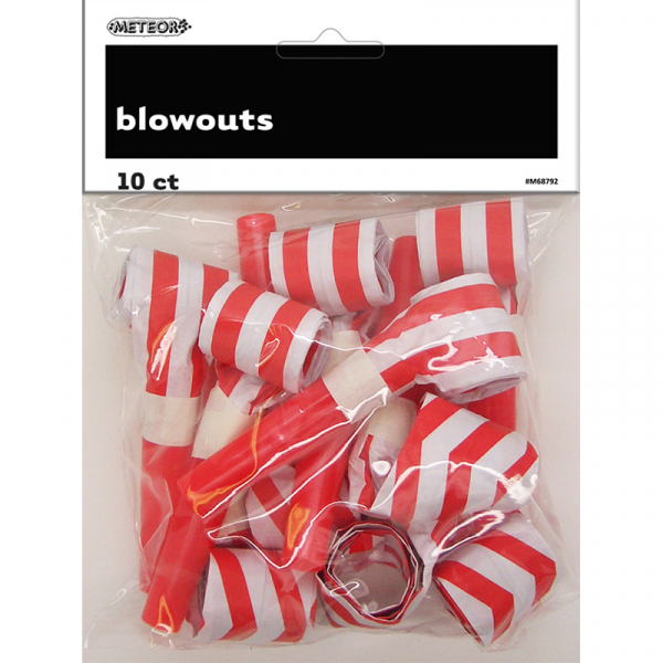 Stripes Red Blowout 10PK