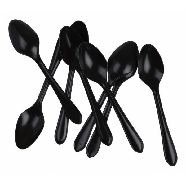 Five Star Dessert Spoon Black 20PK