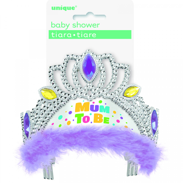 Mum To Be Tiara - Lavender