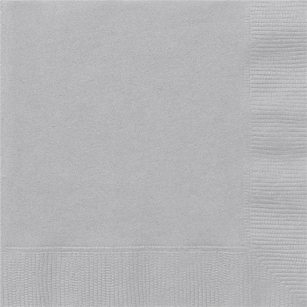 Luncheon Napkin Silver 20PK