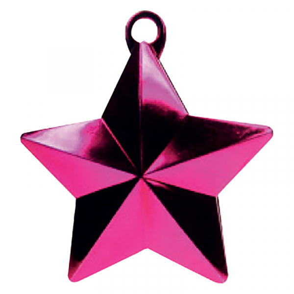 Balloon Weight Star Magenta