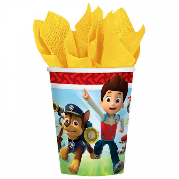 Paw Patrol 266ml Cups 8PK