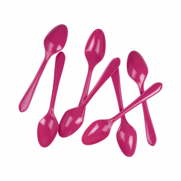 Five Star Dessert Spoon Magenta 20PK