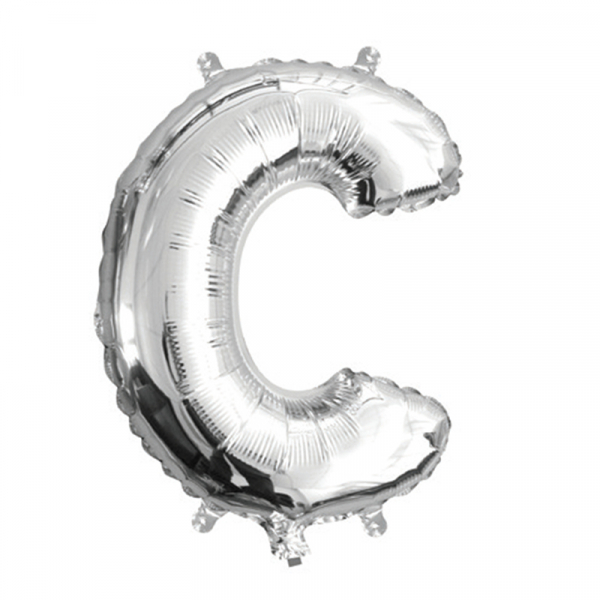 35cm 14 Inch Silver Foil Balloon C