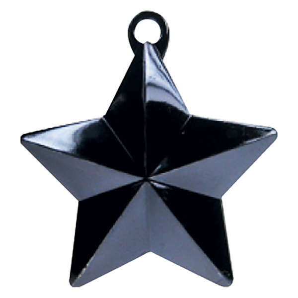 Balloon Weight Star Black