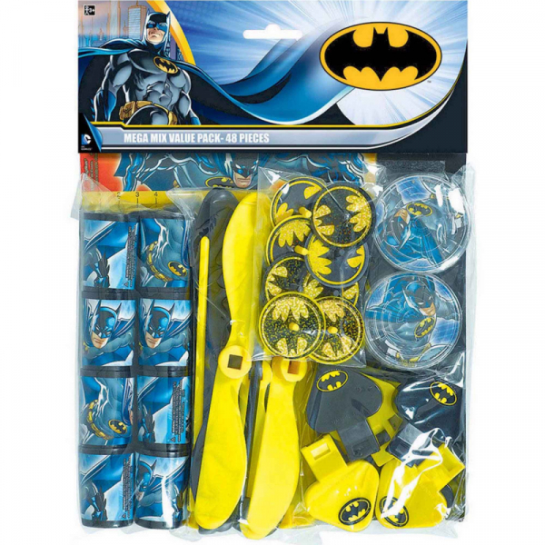 Batman Mega Mix Value Pack Favors 48PK