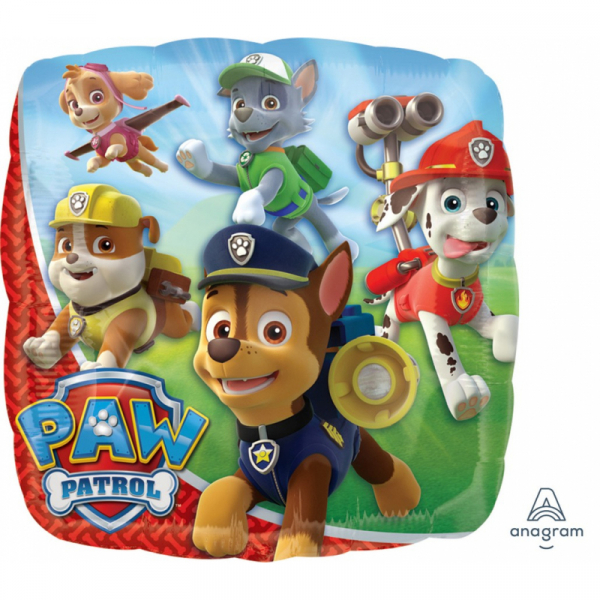 Paw Patrol Characters 45cm Standard Foil Balloon