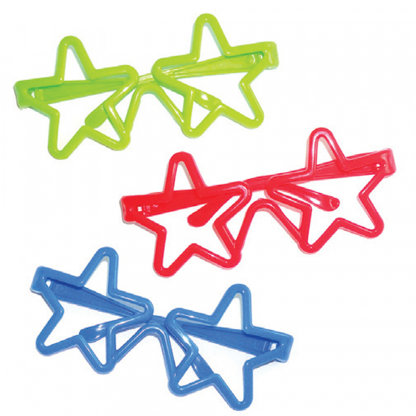 Favour Star Glasses 3PK