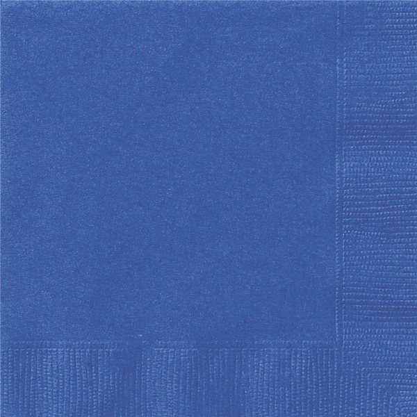 Lunch Napkins Royal Blue 20PK