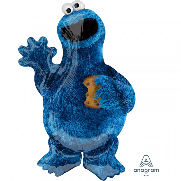 Sesame Street Cookie Monster Supershape Foil Balloon