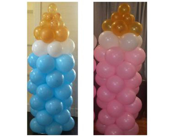 Balloon Column Baby Bottle