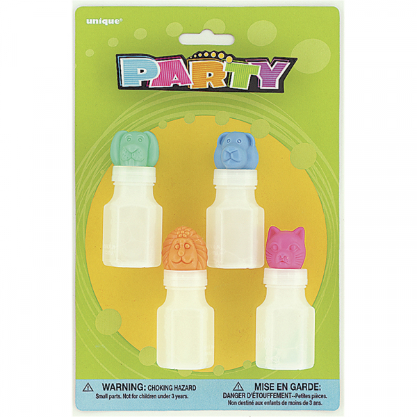 Favour Animal Top Bubbles 4PK