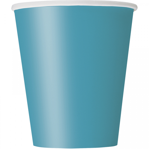 Paper Cups - Teal 8PK